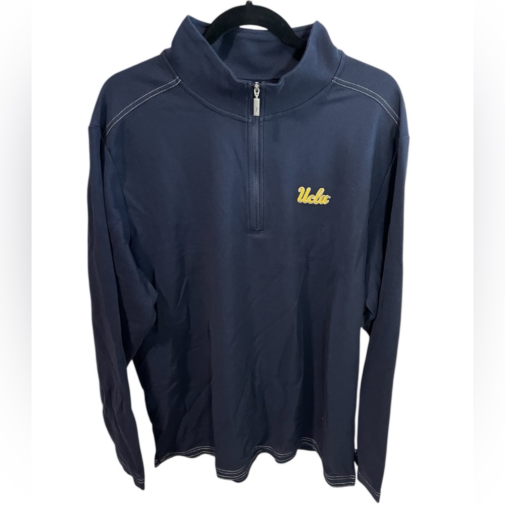 Tommy Bahama Collegiate Emfielder UCLA Half-zip IslandZone Sweatshirt Size XL
